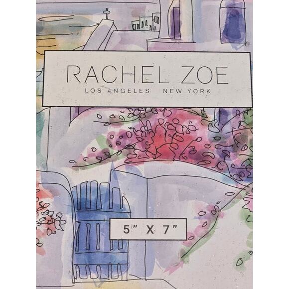 Rachel Zoe Silver Gold Textured Photo Frame – 5x7 New - Picture 4 of 5